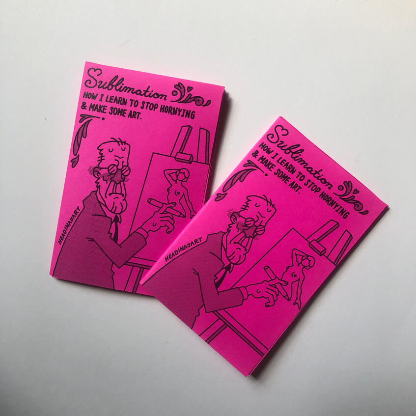 Sublimation zine